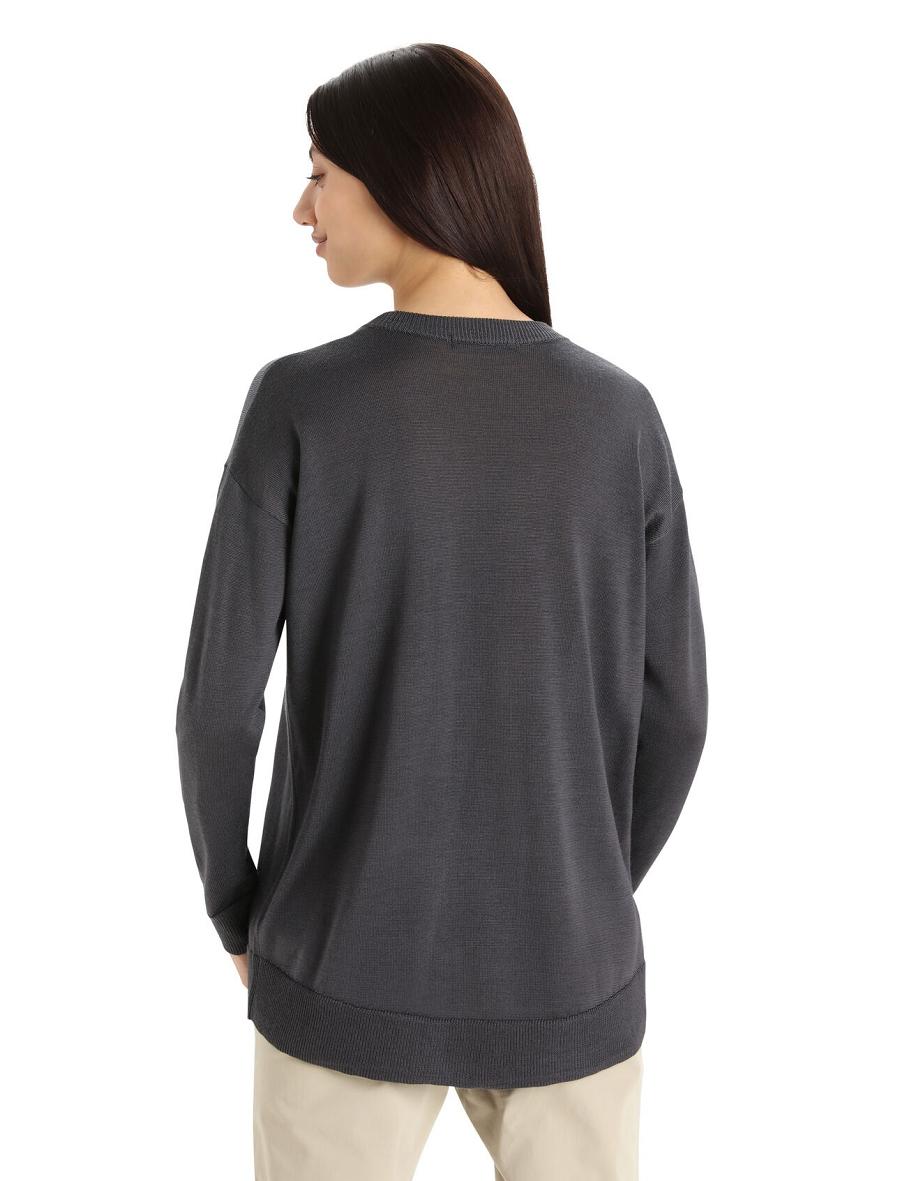 Monsoon Icebreaker Cool-Lite™ Merino Nova Sweater Women's Sweatshirts | AU 1615DFMN